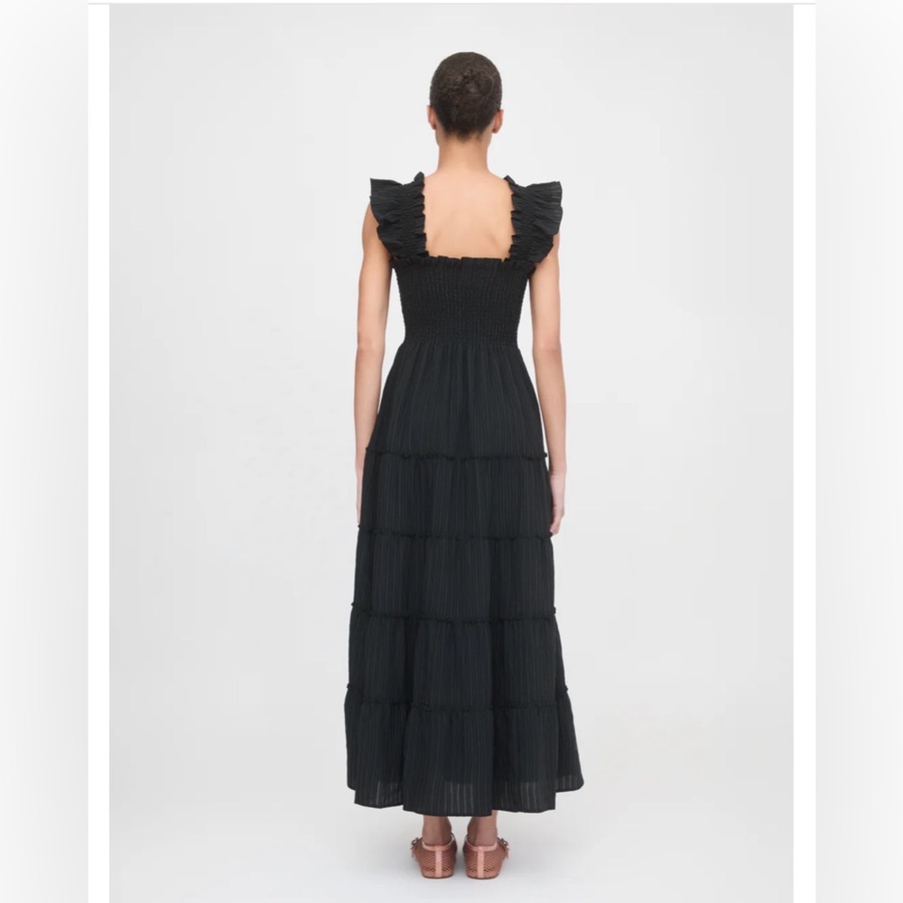 Hill House The Ellie Maxi Nap Dress - Black - Picture 2 of 8